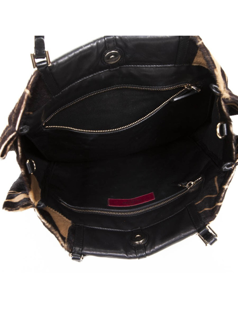 Sac  shopping VALENTINO imprimé panthère