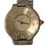 CARTIER "Must 21" watch in gold and steel vintage