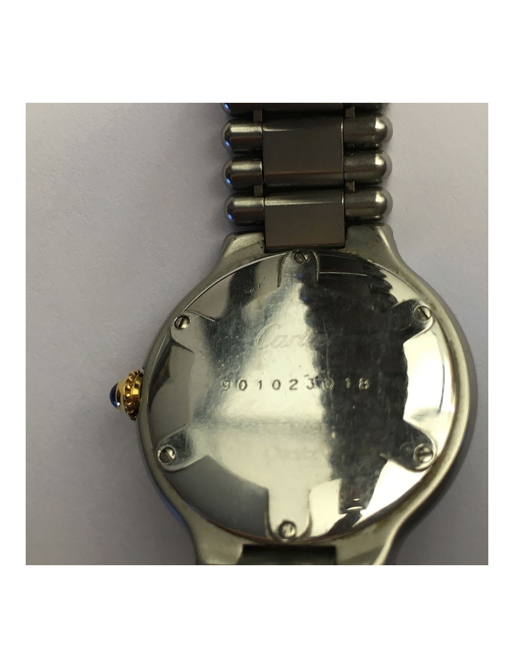 Montre CARTIER "Must 21" en or et acier vintage