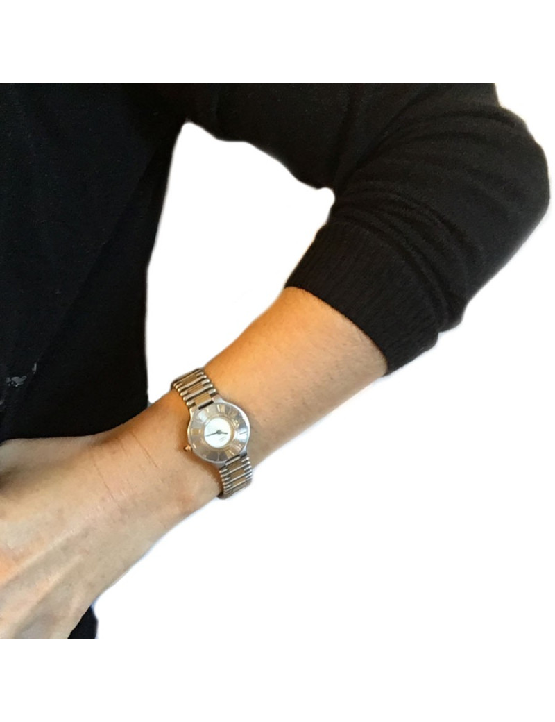 Montre CARTIER "Must 21" en or et acier vintage