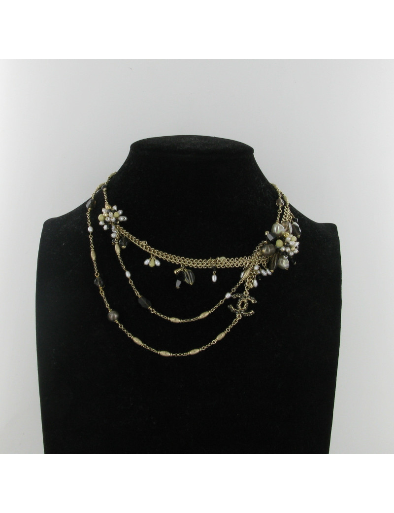 Collier 3 rangs CHANEL