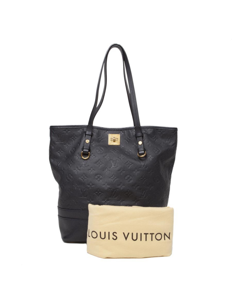 Sac LOUIS VUITTON cuir grainé monogram