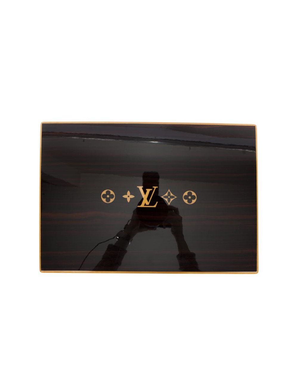 Boite à cigares LOUIS VUITTON en ébene