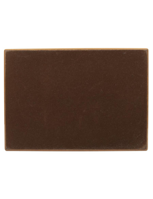 LOUIS VUITTON cigar case in mahogany finish wood ebony