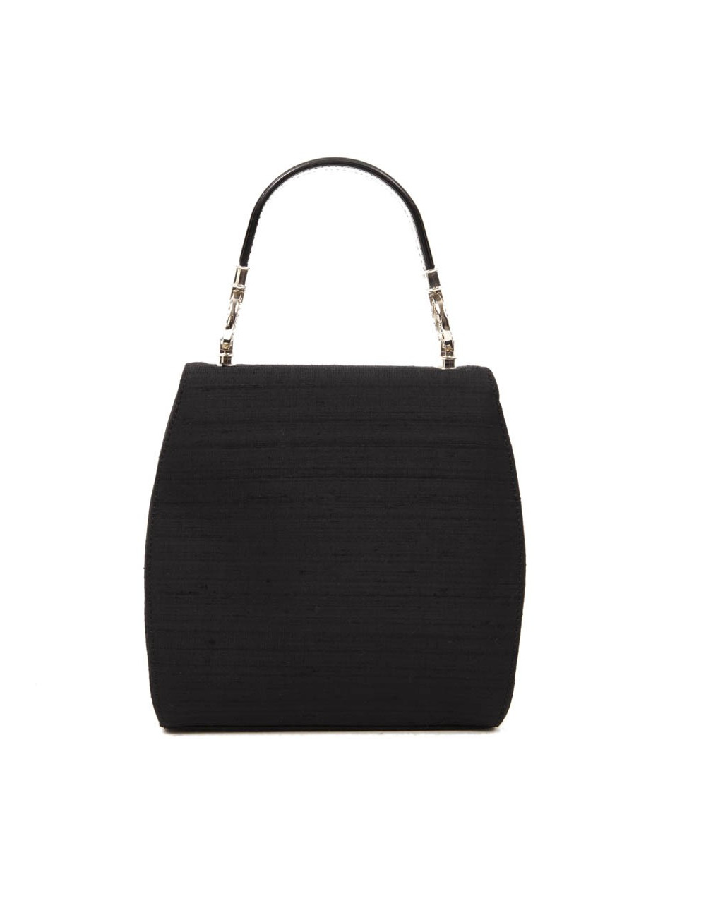 Evening bag CHRISTIAN DIOR silk black