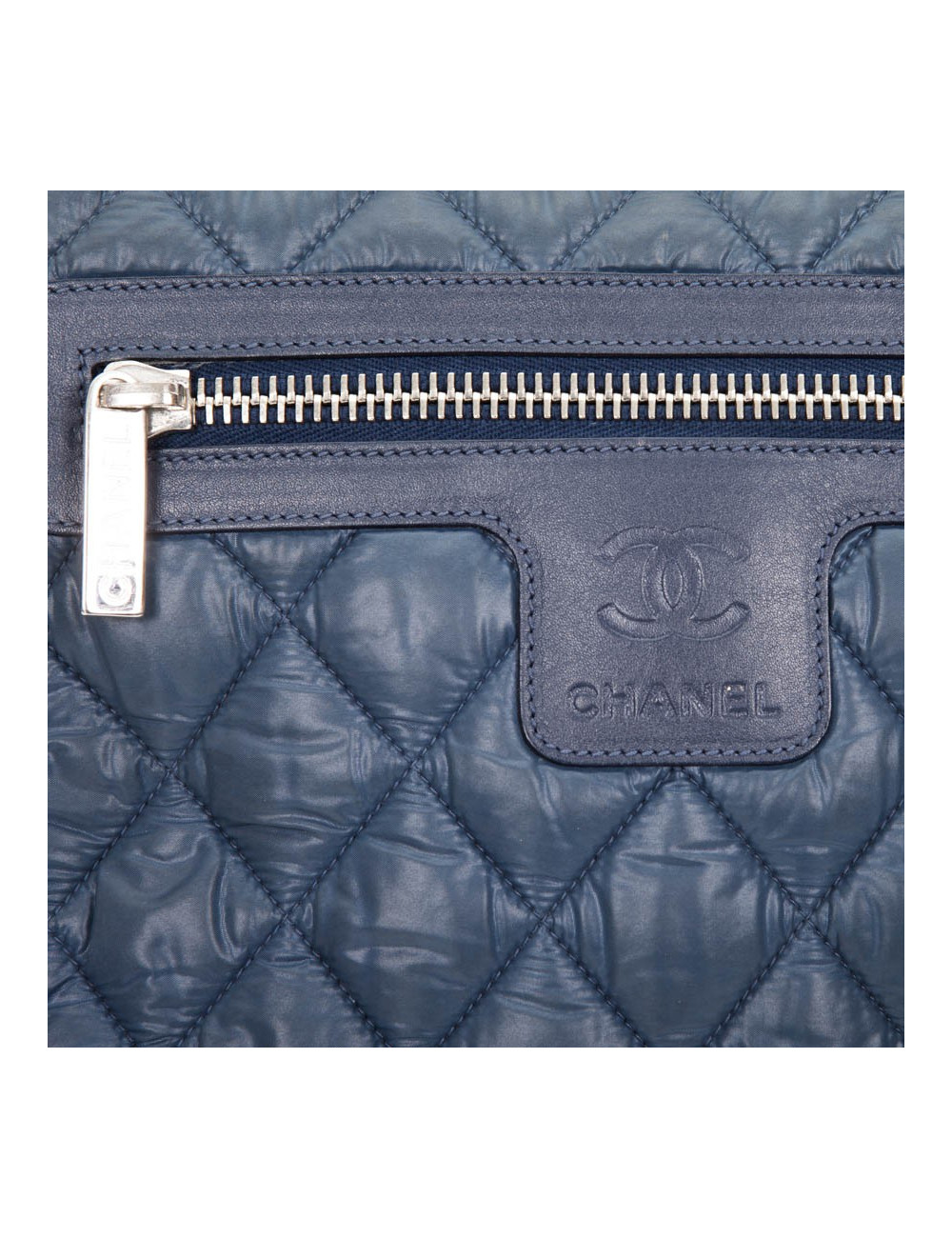 Sac coco cocoon CHANEL à rabat  bleu