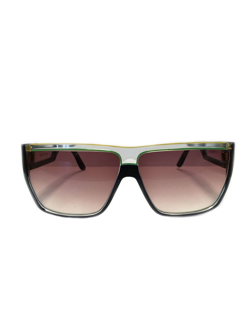 Lunettes de soleil LEONARD en acétate bleu marine