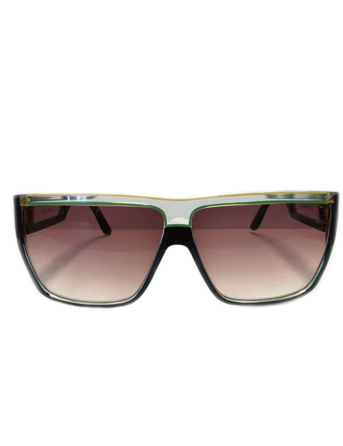 Lunettes de soleil LEONARD en acétate bleu marine