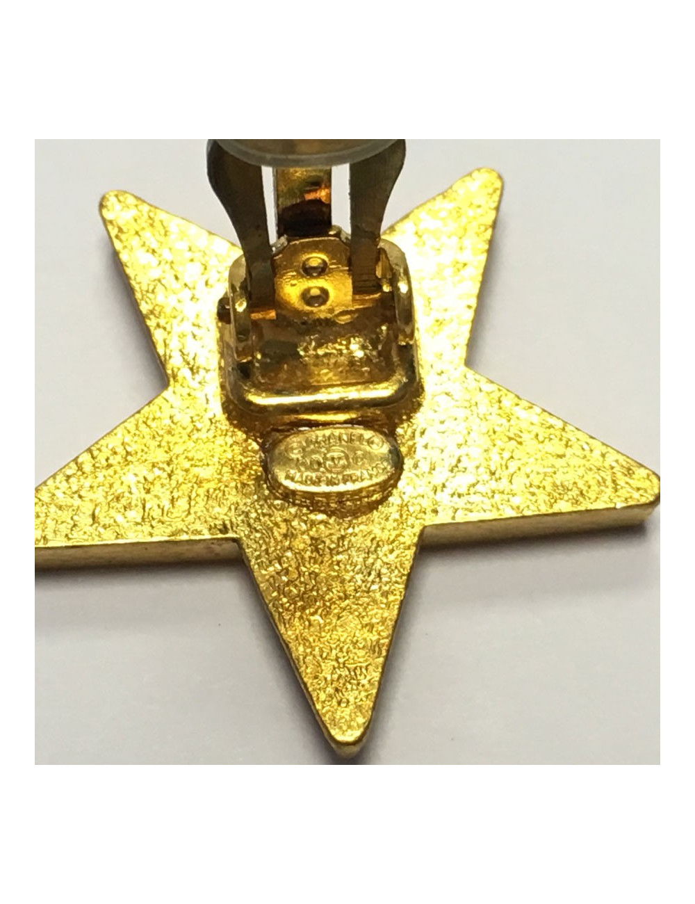 Clips d'oreilles "Étoiles" CHANEL