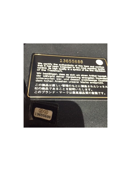 Sac coco cocoon CHANEL à rabat  bleu