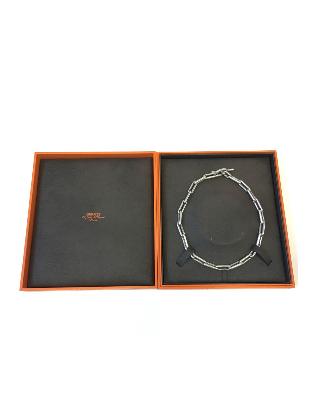 Collier HERMES "Salammbo" en argent 925