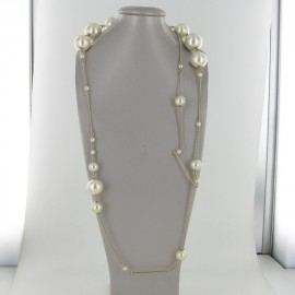 Saltire Pearly beads CHANEL