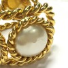 Cuff Couture CHANEL gold and pearls