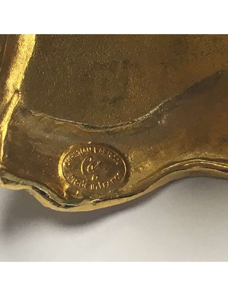 Manchette CHRISTIAN LACROIX  métal doré