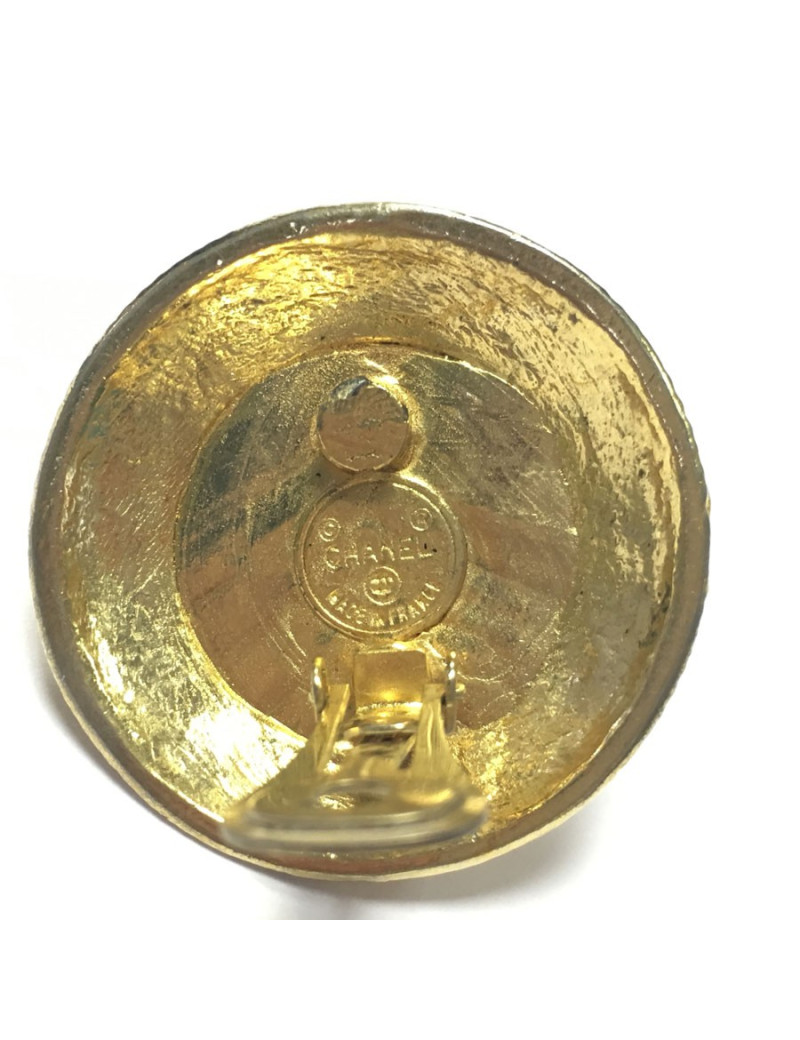 Clips d'oreille CHANEL vintage 