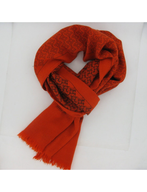 Echarpe cachemire et soie HERMES