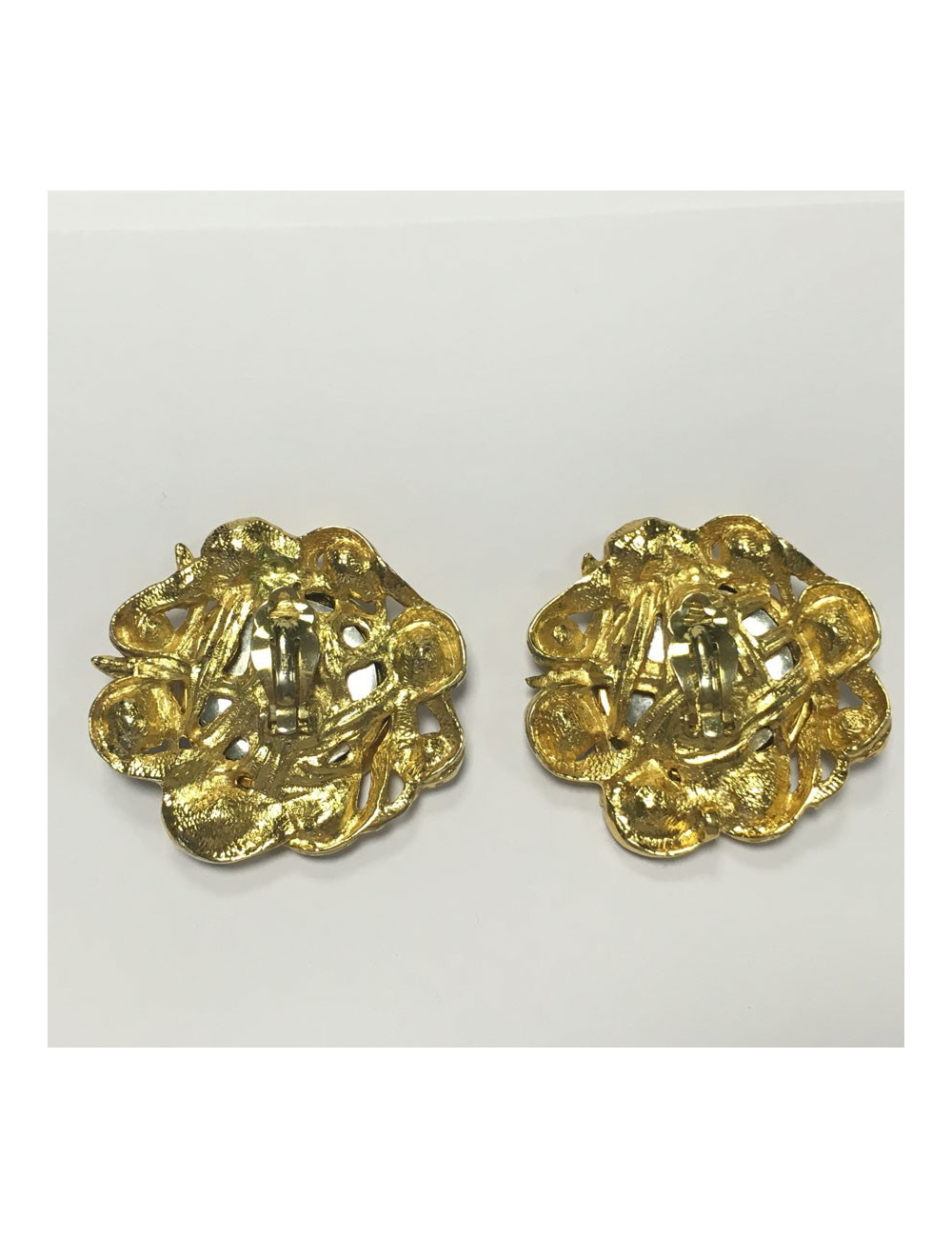 Grands clips d'oreille YVES SAINT LAURENT collector