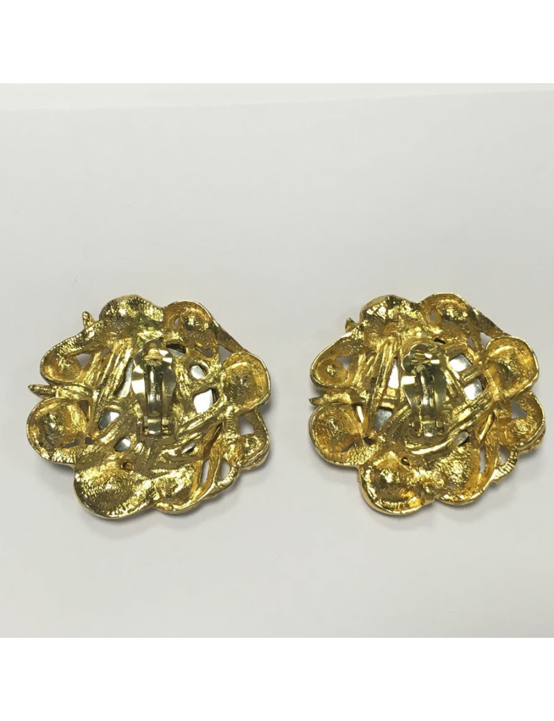 Grands clips d'oreille YVES SAINT LAURENT collector