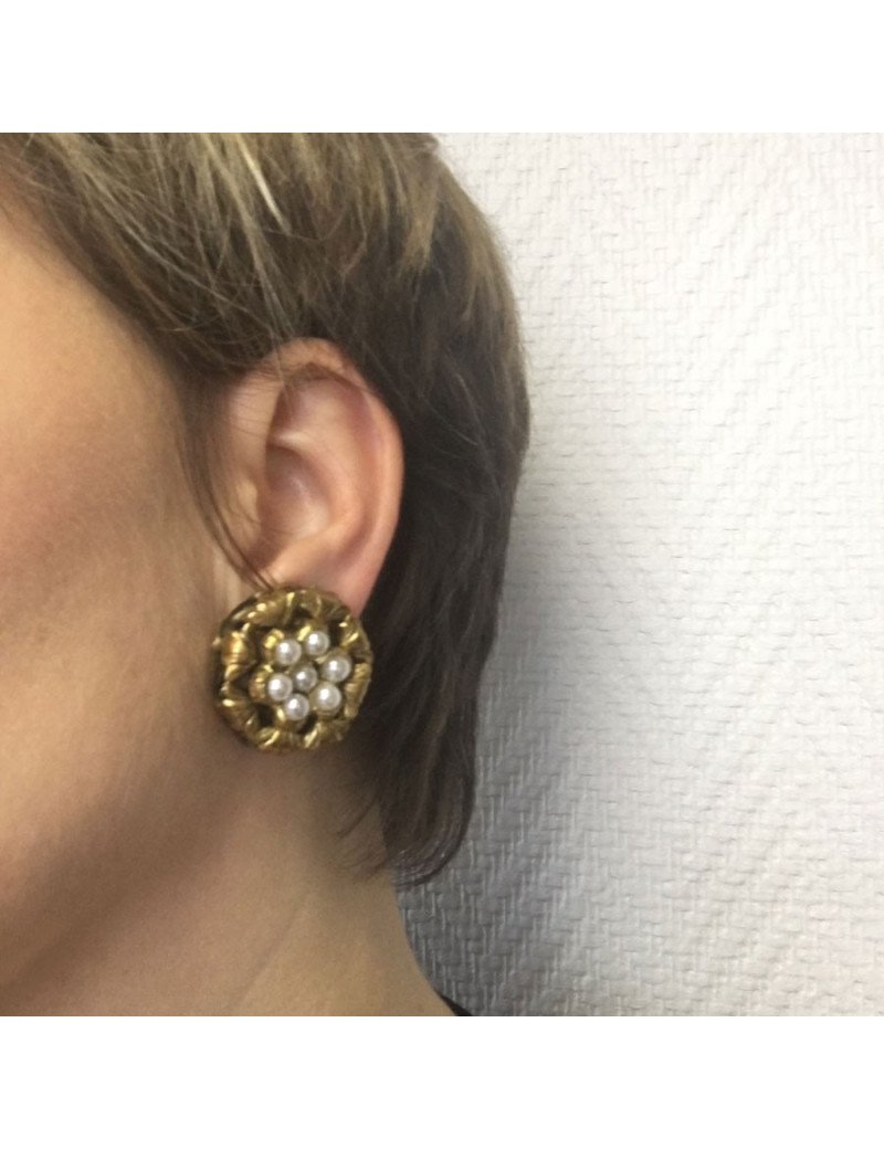 CHANEL Couture Vintage earrings