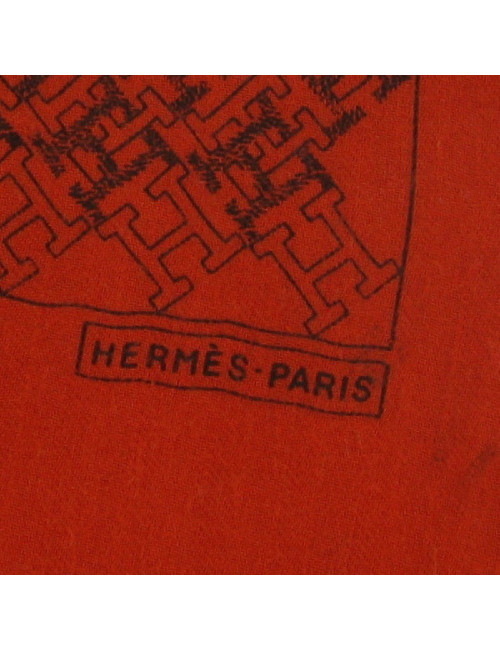 Echarpe cachemire et soie HERMES
