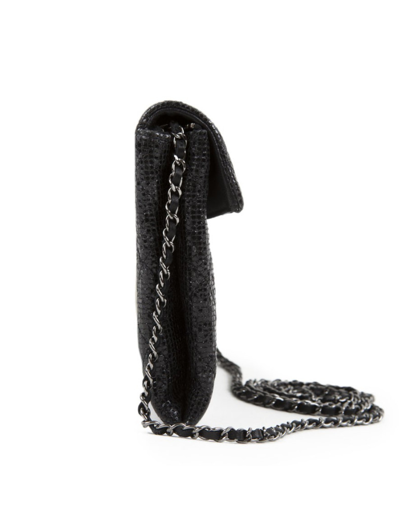 Pochette CHANEL noire brillant