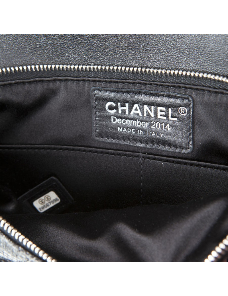 Pochette CHANEL noire brillant