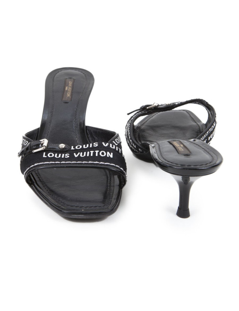 Sandales hautes LOUIS VUITTON monogram T?