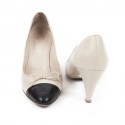CHANEL T39, 5 two-tone pumps