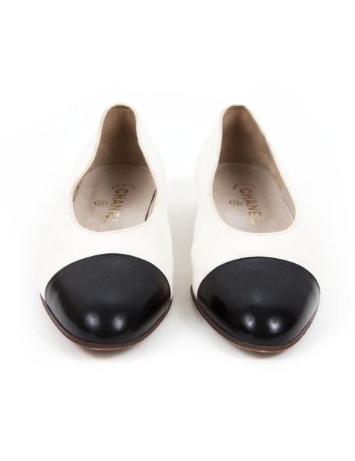 Ballerinas two-tone CHANEL T38