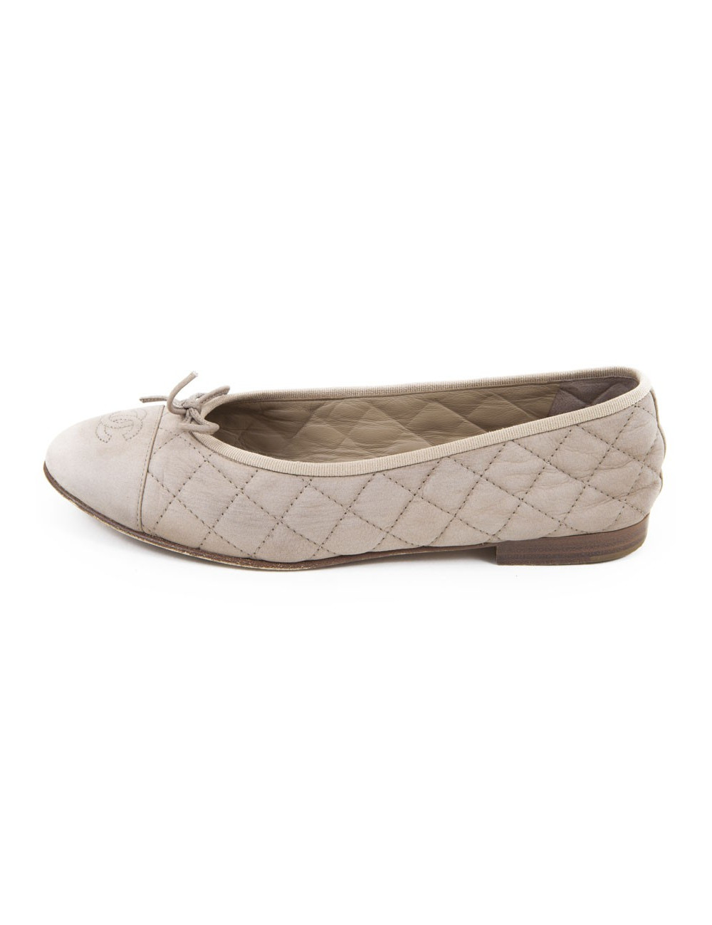 Ballerines CHANEL T39 beige
