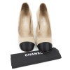 Shoes CHANEL T 39 two-tone satin silk