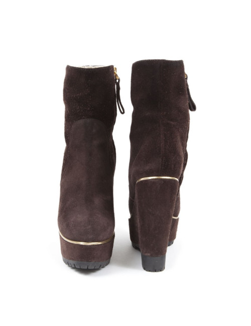 Boots SERGIO ROSSI compensées T 36.5