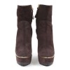 SERGIO ROSSI boots offset T 36.5