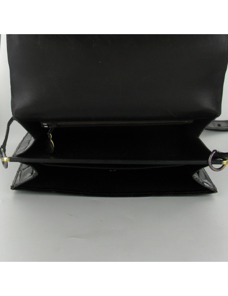 Sac vintage façon croco CHRISTIAN DIOR