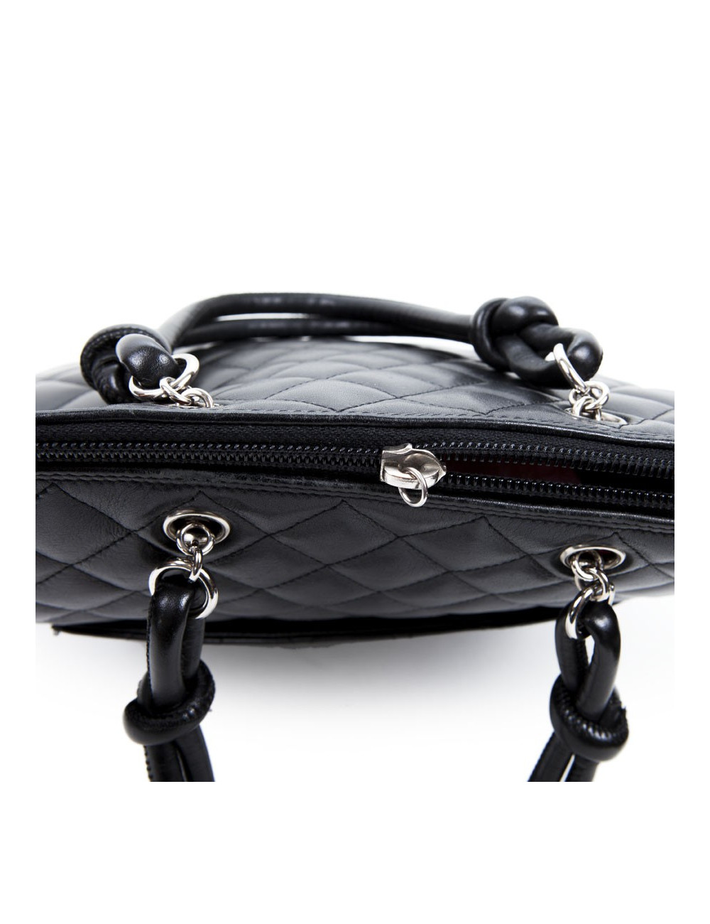 Bag Black lambskin CHANEL Collection "Cambon"