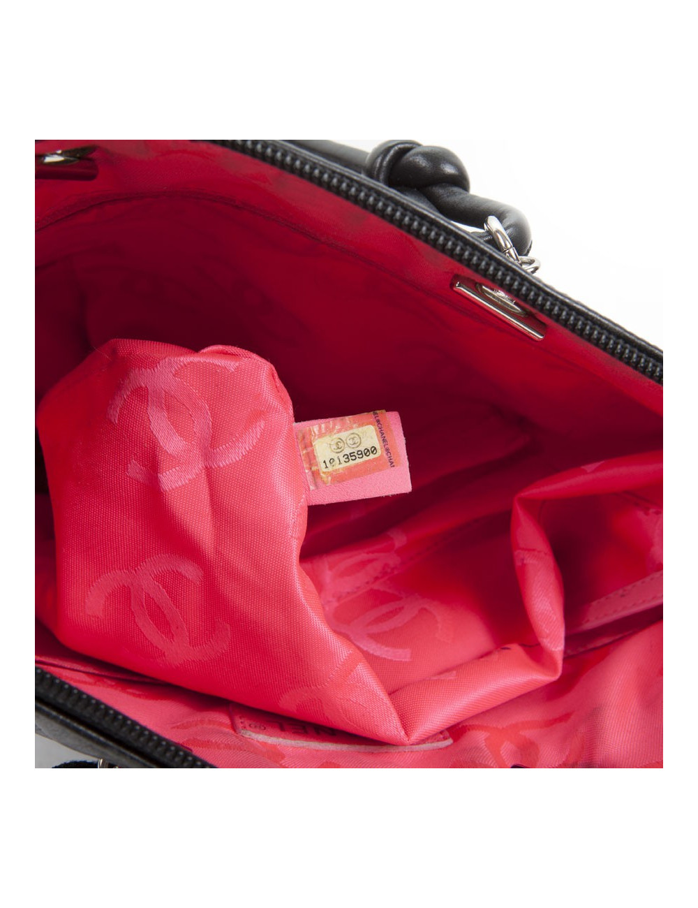 Bag Black lambskin CHANEL Collection "Cambon"