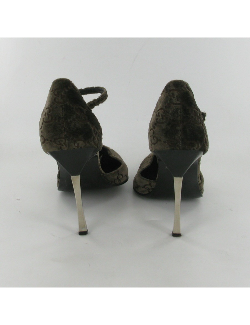 Escarpins en velours GUCCI