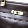 32 leather brown box Vintage HERMES Kelly bag