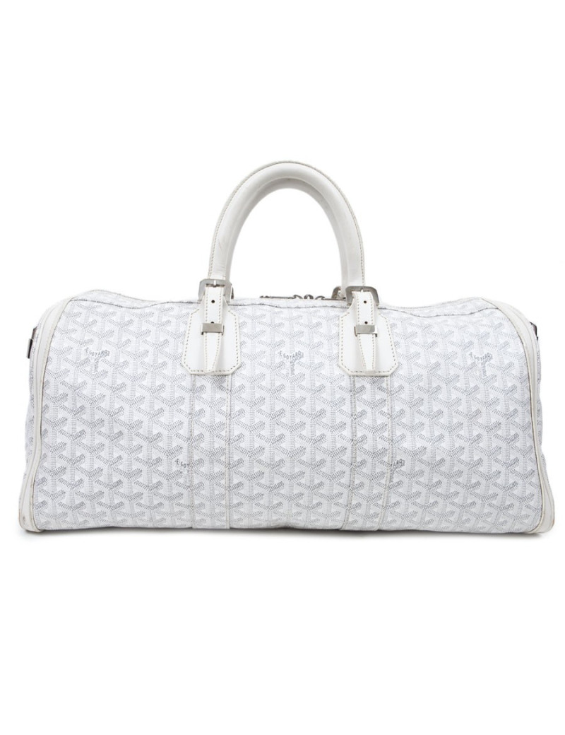 White travel GOYARD bag