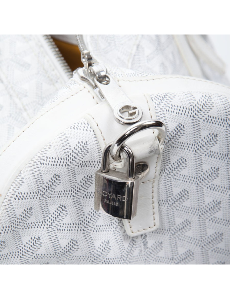 White travel GOYARD bag