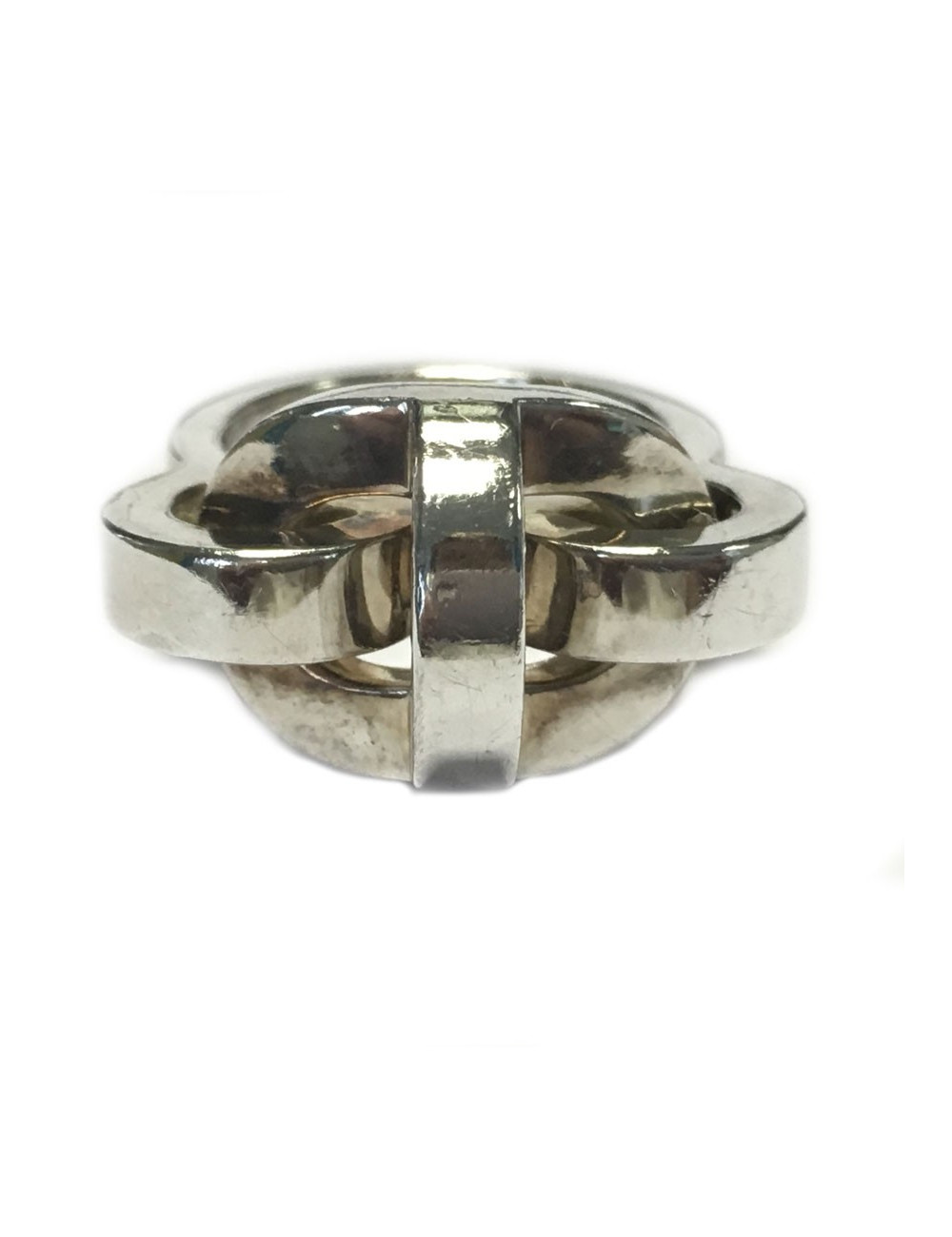 HERMES silver size 50 ring