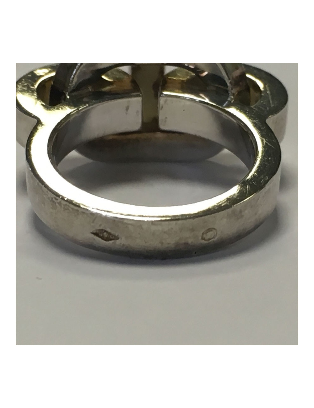 HERMES silver size 50 ring