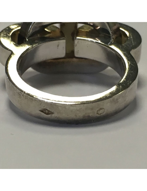HERMES silver size 50 ring
