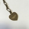 Gilded LANVIN "Love" necklace