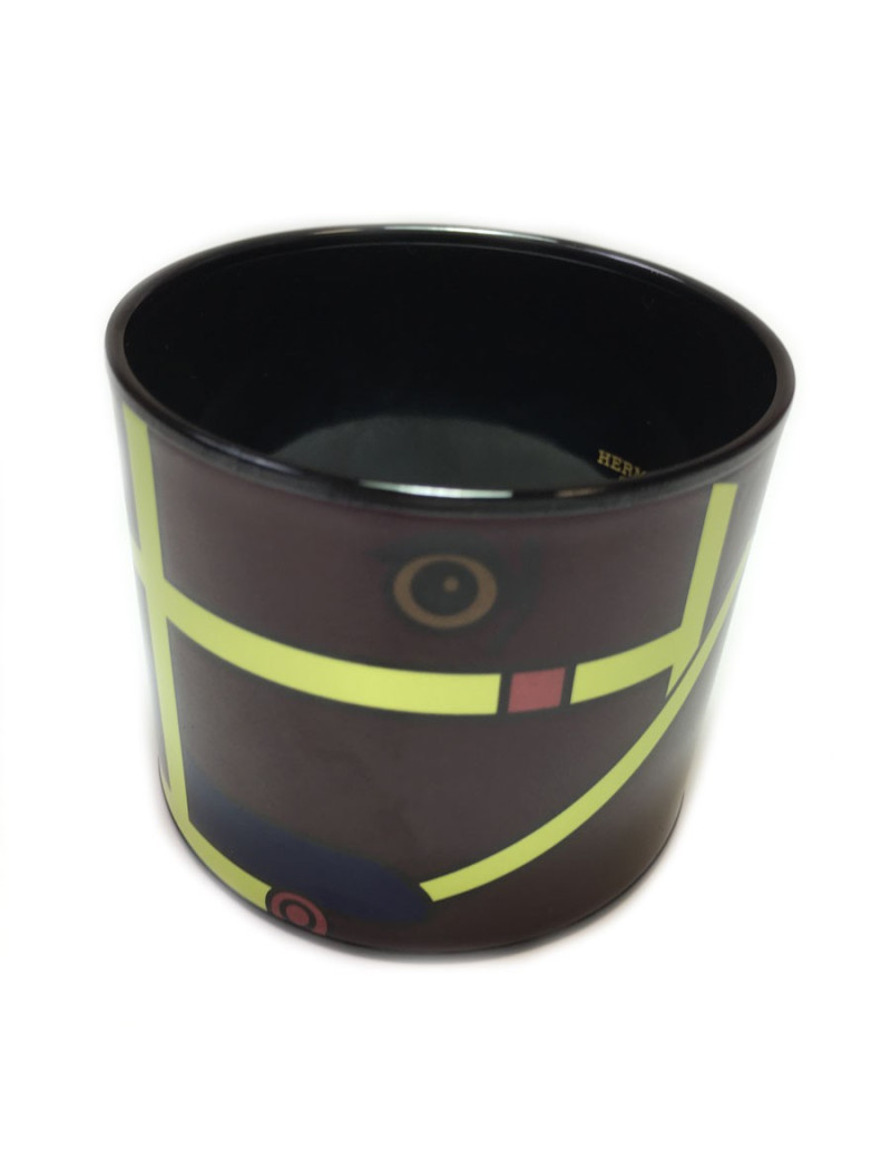 Bracelet HERMES en émail GM