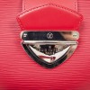 LOUIS VUITTON red epi leather bag