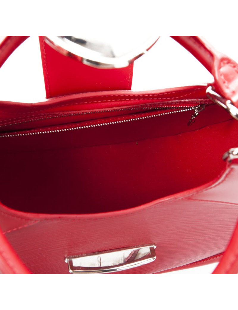 Sac LOUIS VUITTON cuir épi rouge