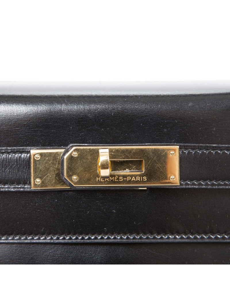 28 black box HERMES Kelly bag