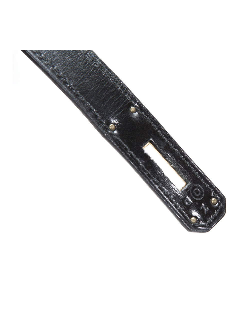 Sac Kelly 28 HERMES en box noir 