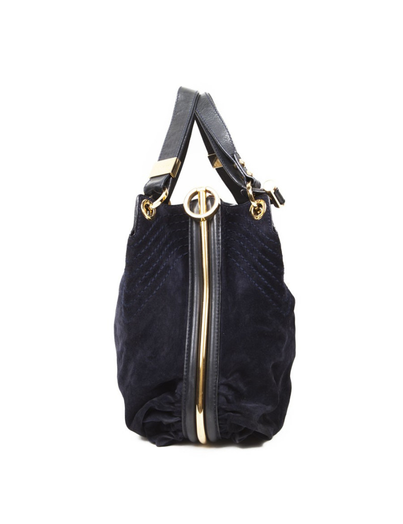 Sac JIMMY CHOO bleu nuit